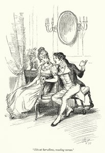 Illustratie voor Persuasion door Jane Austen door Hugh Thomson