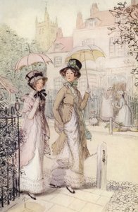 Illustratie voor Quality Street door Hugh Thomson