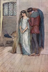 Illustratie voor De Vrolijke Vrouwen van Windsor door Hugh Thomson