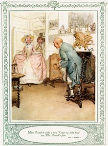 She Stoops to Conquer door Hugh Thomson