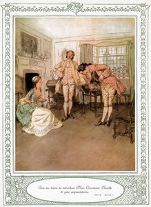 She Stoops to Conquer door Hugh Thomson