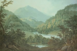 Uitzicht op Dundurn vanaf Dunira