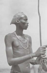 Dinka-neger door Hugo Adolf Bernatzik