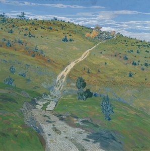 Bergweg in de Beskiden
