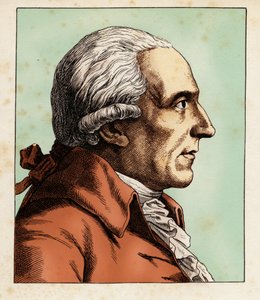 Christian GARVE (7 januari 1742-1 december 1798), 1854 (gravure)