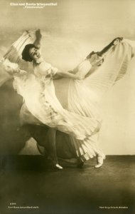 Elsa en Berta Wiesenthal / Fotokaart