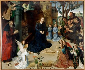 Aanbidding van de herders (centraal paneel van het Portinari-drieluik)