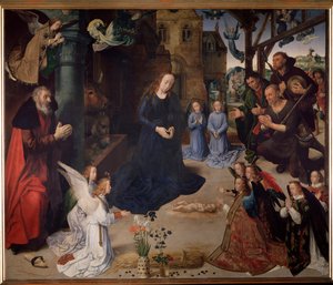 Portinari Altaarstuk: De Aanbidding van de Herders