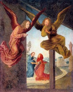De Aanbidding der Wijzen (detail), 15e eeuw
