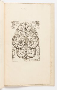 Plaat 13, uit Diverses pièces de serruriers (Verschillende ontwerpen voor slotenmakers) door Hugues Brisville