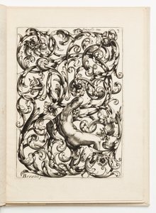 Blad 3, uit Diverses pièces de serruriers door Hugues Brisville