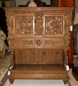 Dressoir, midden 1500s door Hugues Sambin