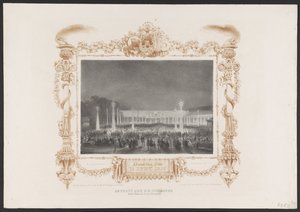 Avondfeest voor de studenten, 1836 door Huib van Hove Bz