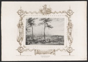 Kermis en ander vermaak, 1836 door Huib van Hove Bz