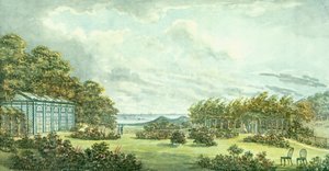 Rood boek voor Sheringham Hall, ca. 1812