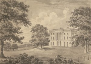 West Hill, het landgoed van D.H. Rucker door Humphry Repton