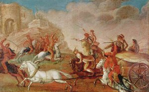 Kuruc-opstand in Hongarije tegen de Habsburgers 1703-11 door Hungarian School