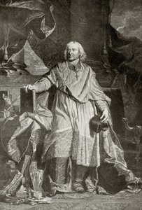 Jacques Bénigne Bossuet (gegraveerd door Pierre Imbert Drevet, uit 