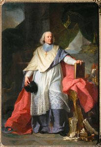 Jaques-Benigne Bossuet, bisschop van Meaux ... door Hyacinthe Francois Rigaud