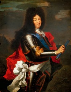 Portret van Lodewijk XIV van Frankrijk