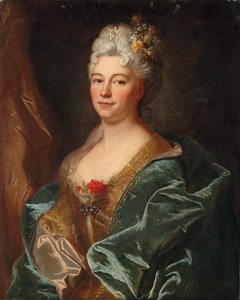 Portret van de Markiezin de la Mesangere, geboren Marguerite de Rambouillet