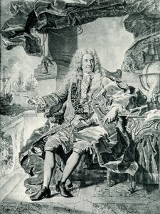 Samuel Bernard door Hyacinthe Francois Rigaud