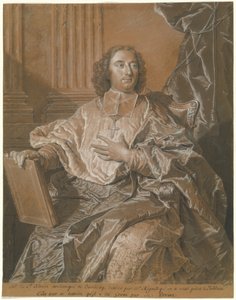 Monseigneur Charles de Saint-Albin, aartsbisschop van Cambrai door Hyacinthe Rigaud