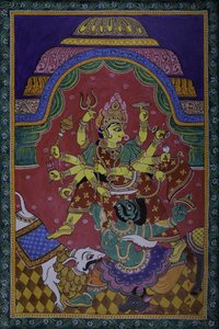 Durga verslaat de demon door IMAGINEERS STUDIO