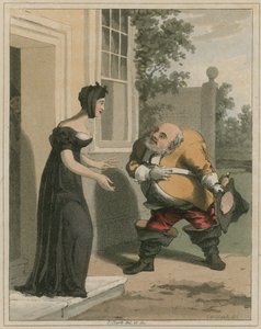 Illustratie uit Hudibras door Samuel Butler door I Clark