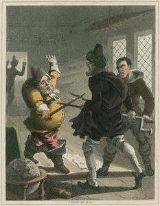 Illustratie uit Hudibras door Samuel Butler