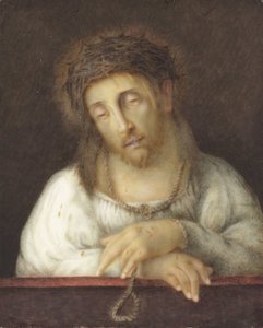 Christus als man van smarten door Ida Jacoba Reigersman (attributed to)