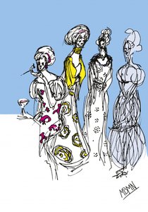 Elegante feestlook voor dames door Ida Publishing