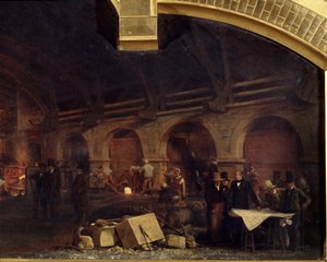 De grote smederij van Fourchambault (detail)