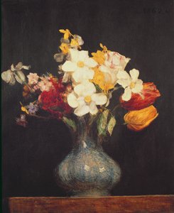 Narcissen en Tulpen, 1862
