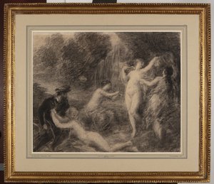 Tannhäuser op Venusberg door Ignace Henri Jean Fantin Latour