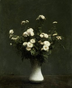 Vaas met Chrysanten