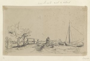 Bruggetje van Six door Ignace Joseph de Claussin