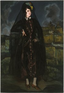 Portret van Anita Ramírez in het zwart