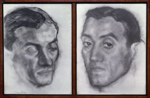 Portret van Ramon Perez de Ayala (1888–1962) schrijver en journalist – tekening – generatie van 1914 door Ignacio Zuloaga
