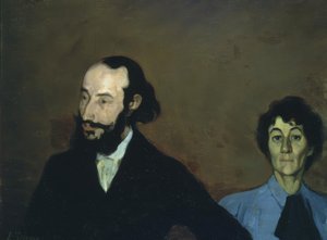 Charles Morice en zijn vrouw, 1889, Olieverf op doek, 70 × 90 cm door Ignacio Zuloaga y Zabaleta