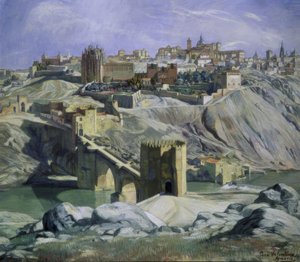 Landschap van Toledo - 1932