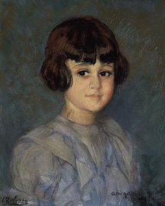 Portret van zijn kleindochter