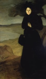 Portret van Valentine Dethomas – 1894/95 – O / L – 200x120 cm door Ignacio Zuloaga y Zabaleta