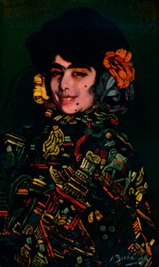 Spaanse meisje, 1907, 1932 door Ignacio Zuloaga y Zabaleta
