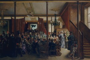 Veiling in Clinton Hall, New York