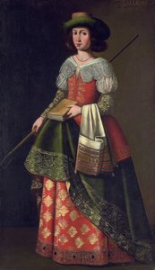 Heilige Margaretha van Antiochië als herderin