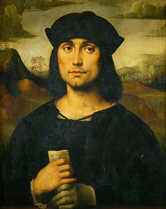 Portret van Evangelista Scappi door Il  Francia