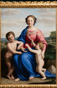 De Maagd Maria met het Kind Jezus en de Jonge Sint Jan