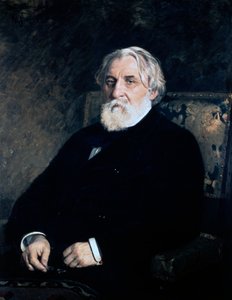 Portret van Ivan Sergejevitsj Toergenjev