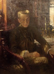 Portret van Alexander Kerensky 1881-1970, 1917-1918 door Ilya Efimovich Repin